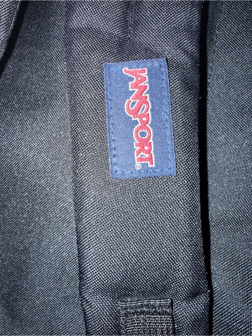 Jansport Black Backpack with Brown Base Accent - Picture 4 of 5
